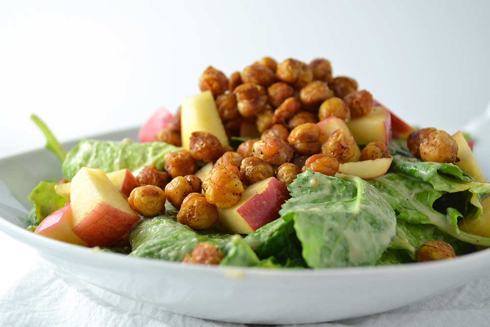 Kale Apple Chickpea Salad | Fridge to Fork