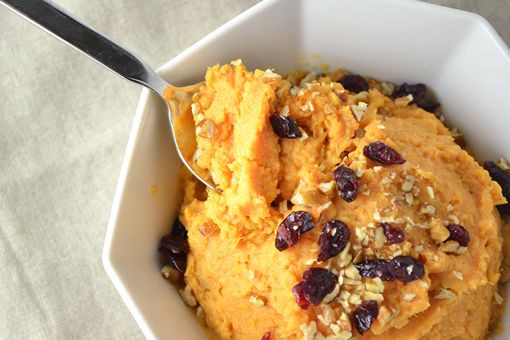 Healthy Mashed Sweet Potatoes - Fridge to Fork