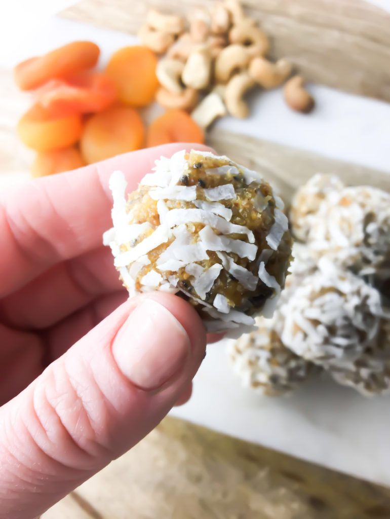 Apricot Energy Balls - Fridge to Fork