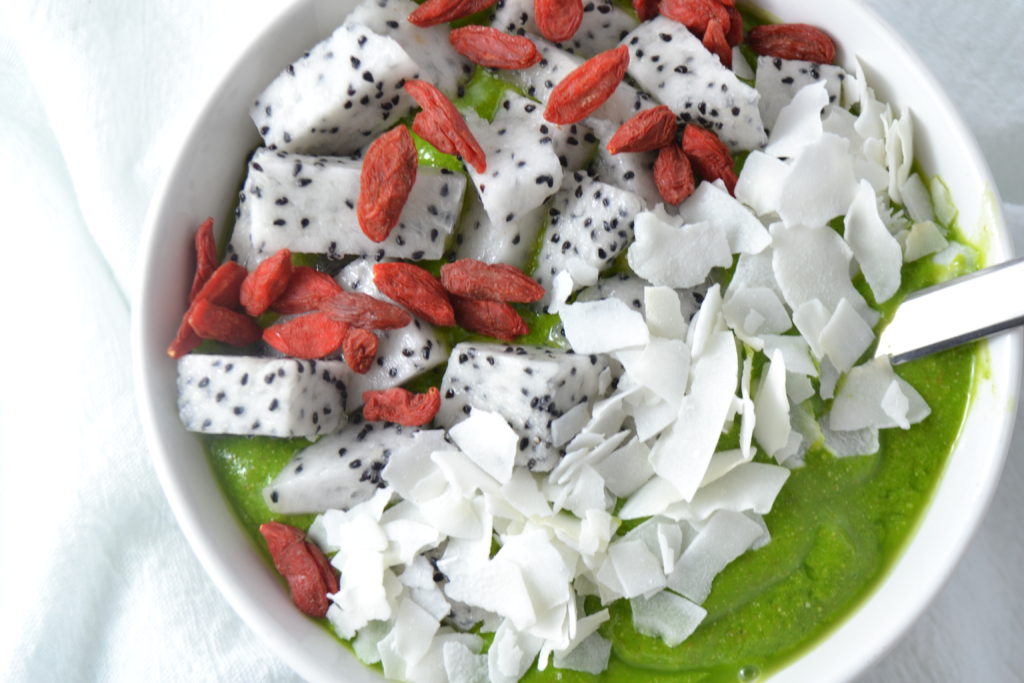 Tropical Green Smoothie Bowl - Fridge to Fork