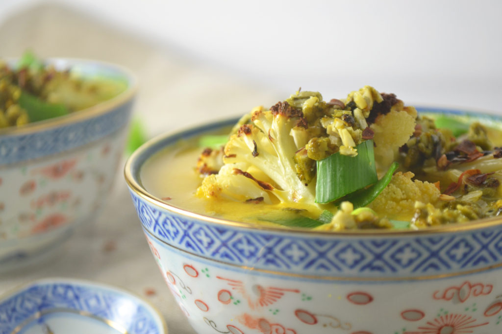 Cauliflower Turmeric Soup - Fridge to Fork