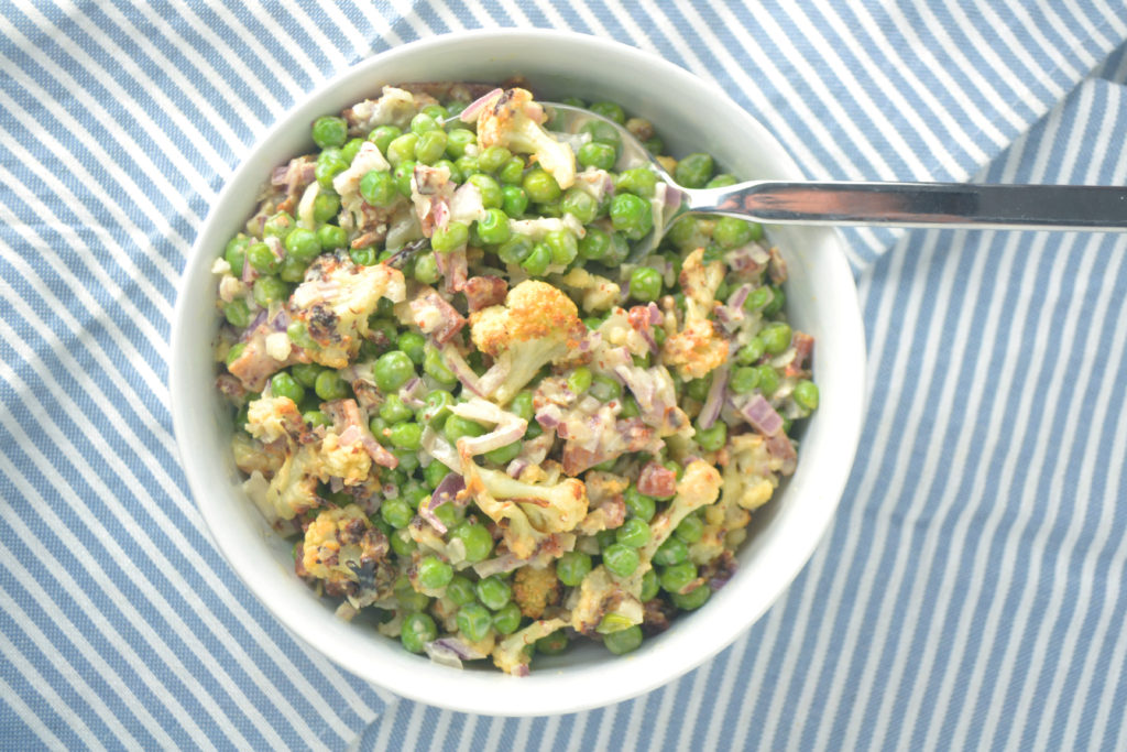 Cauliflower Spring Pea Salad - Fridge to Fork