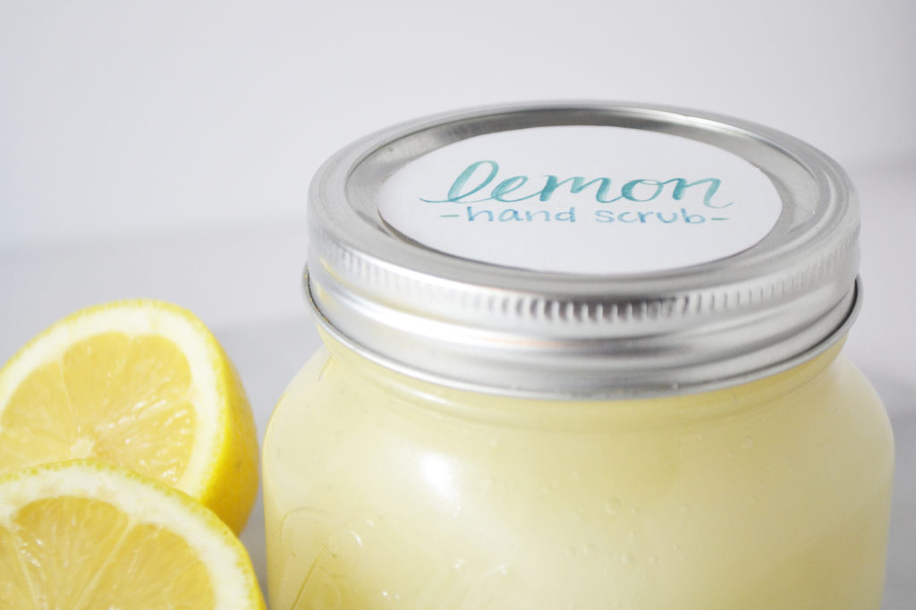 Lemon Sugar Hand Scrub | Fridge to Fork