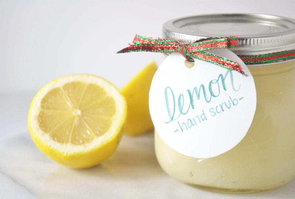 Lemon Sugar Hand Scrub | Fridge to Fork