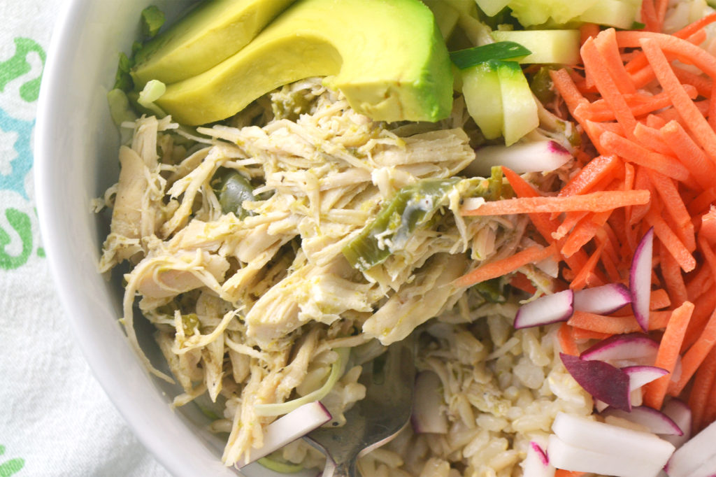 Instant Pot Jalapeño Chicken + Rice Bowl | Fridge to Fork