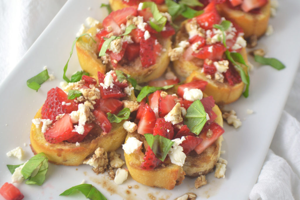 Strawberry Bruschetta | Fridge to Fork