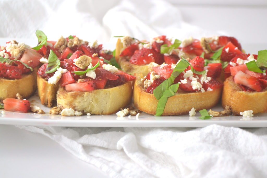 Strawberry Bruschetta | Fridge to Fork