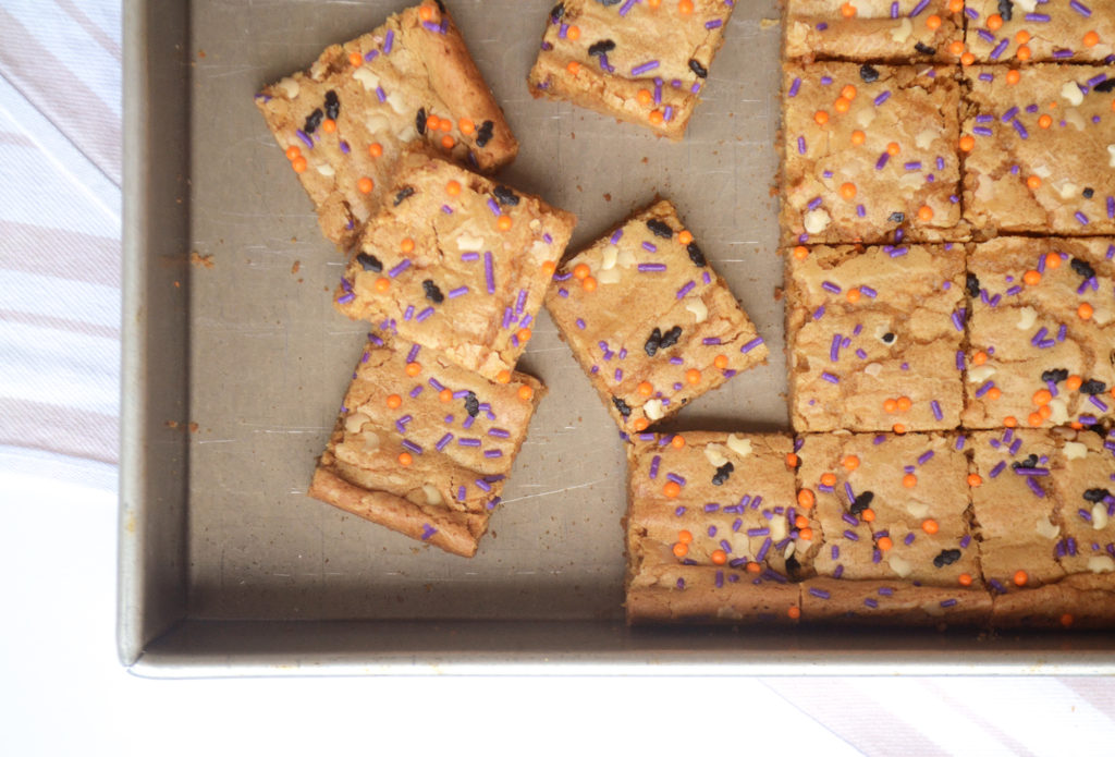 Easy Blondies (Halloween Edition) | Fridge to Fork