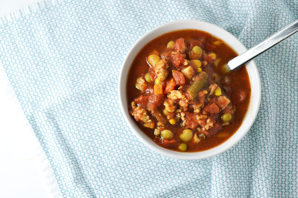 Slow Cooker Turkey Vegetable Soup | Fridge to Fork